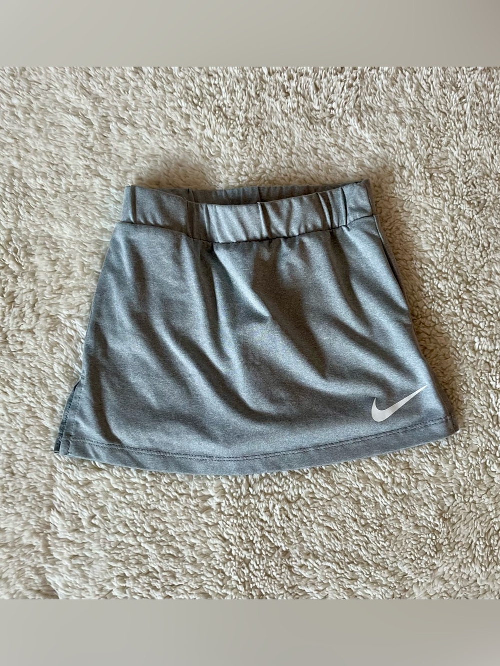 Nike Women's Gray Athletic Skort - Performance Tennis & Golf Sz 4/5